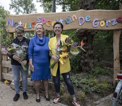 "opening natuurspeeltuin de gorzen in schiedam"