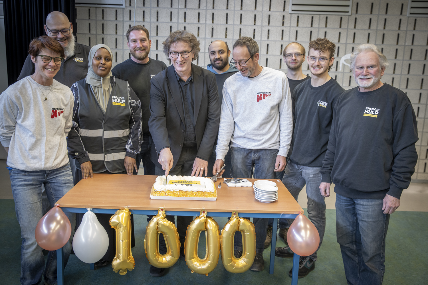 Taart voor de energieklussers