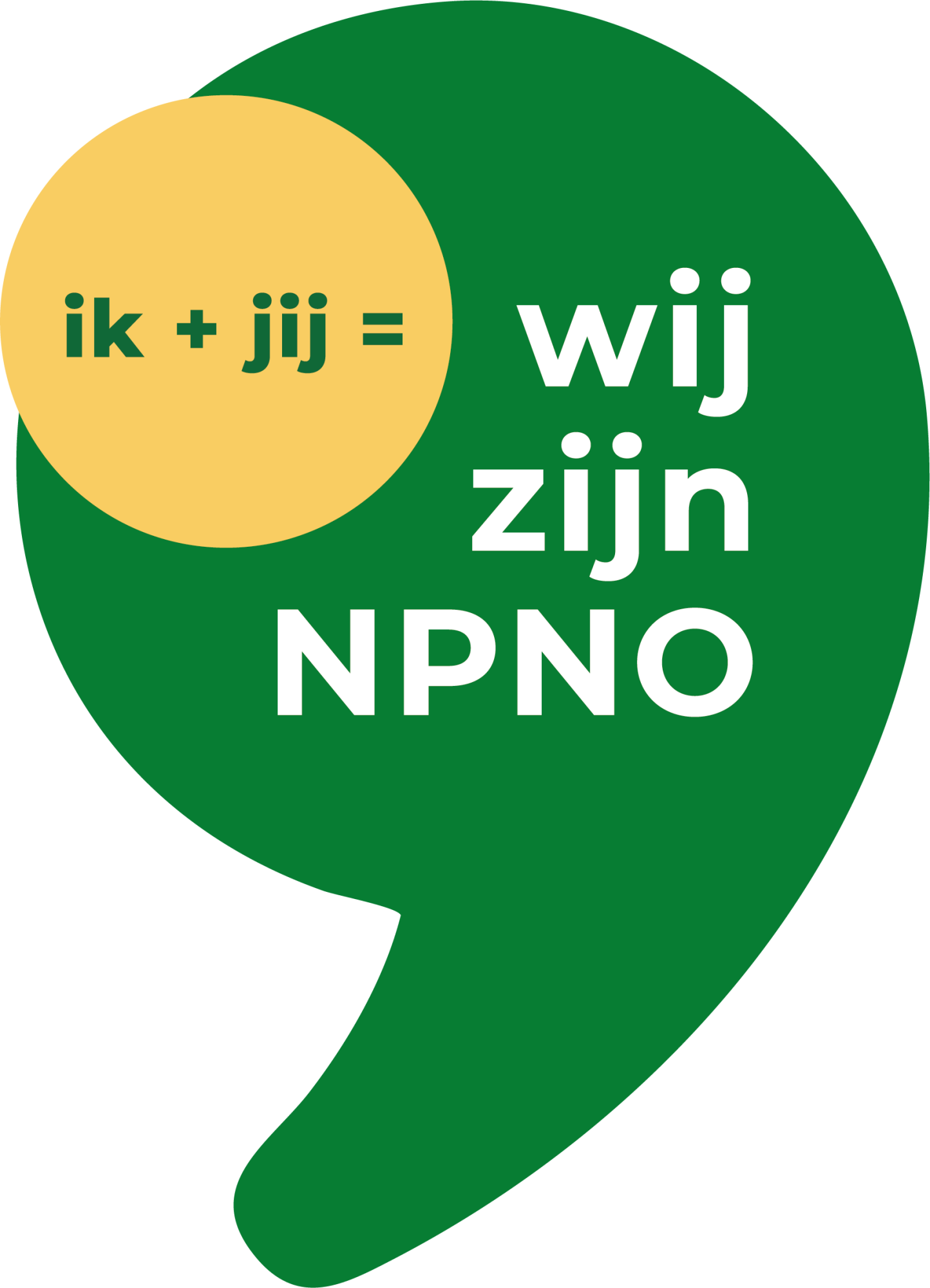 Wij zijn NPNO logo