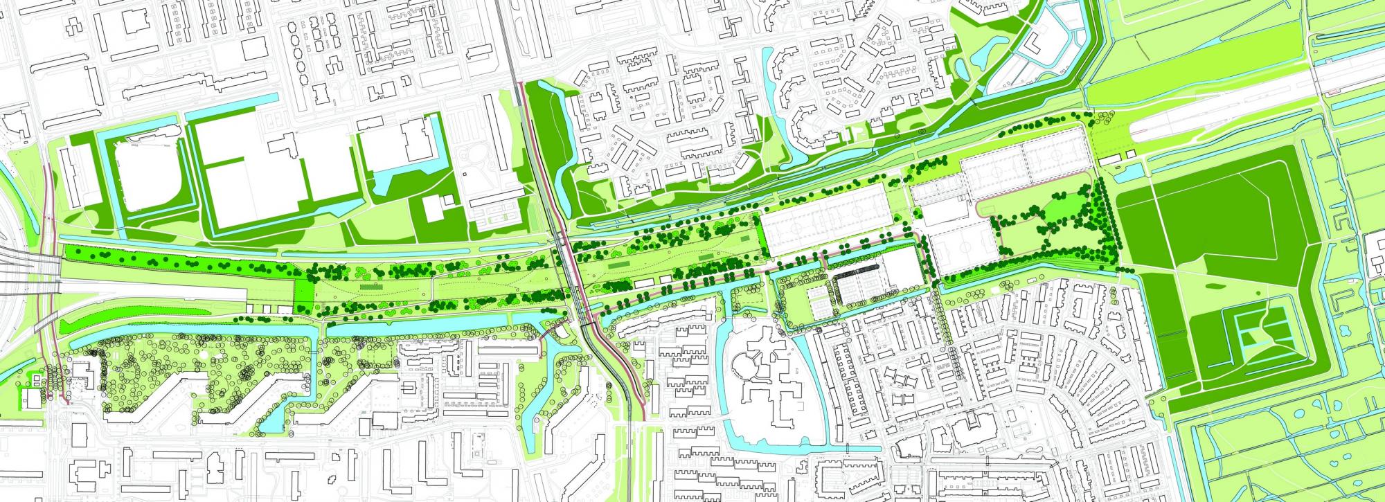 Amaliapark plattegrond