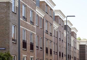 Gevels Schiedamse wijk